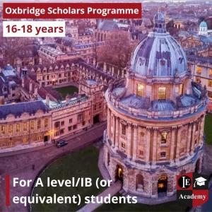 Oxbridge Scholars Programme 16-18 years